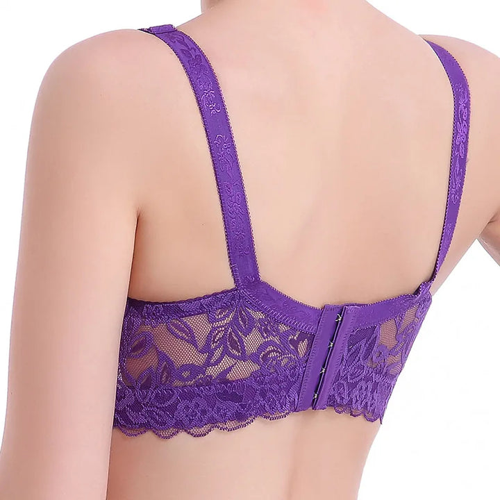 Spets-BH Elin - Sexig Demi Cup med Push-Up