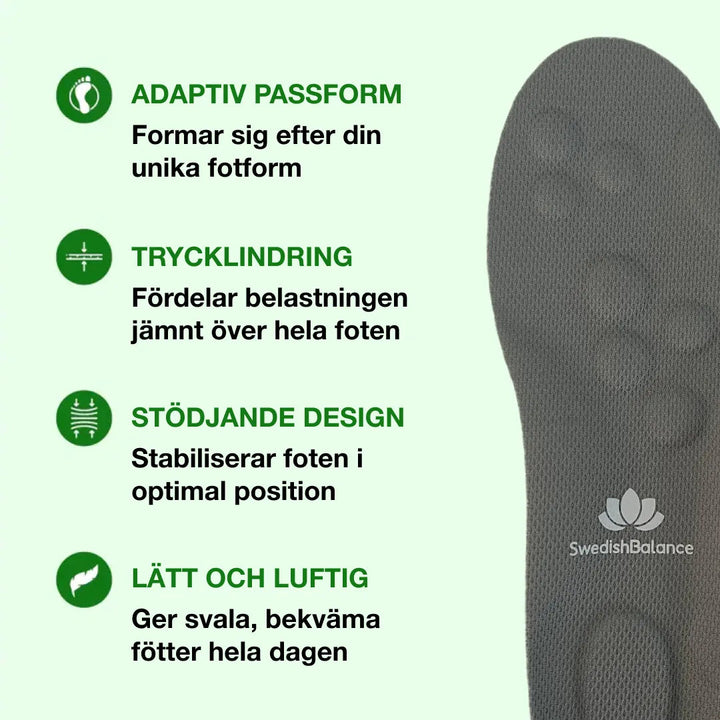 4D Cloud | Ortopediska Innersulor med Ergonomisk Design | Lindring av Fotbesvär för Aktiv Livsstil 2