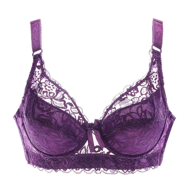 Spets-BH Elin - Sexig Demi Cup med Push-Up