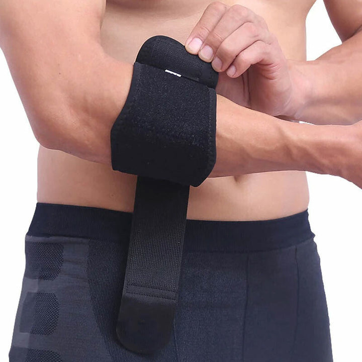 Stödbandage för Tennisarmbåge | Stötdämpande Kudde för Smärtlindring | Justerbar Passform för Optimal Komfort Lissandra.se