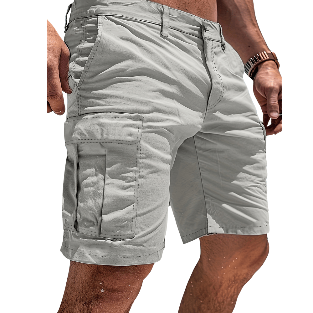 Aktiva Peaks | Cargo Shorts i Bomull med Sex Fickor | Andningsbar Design för Utomhusaktiviteter 2