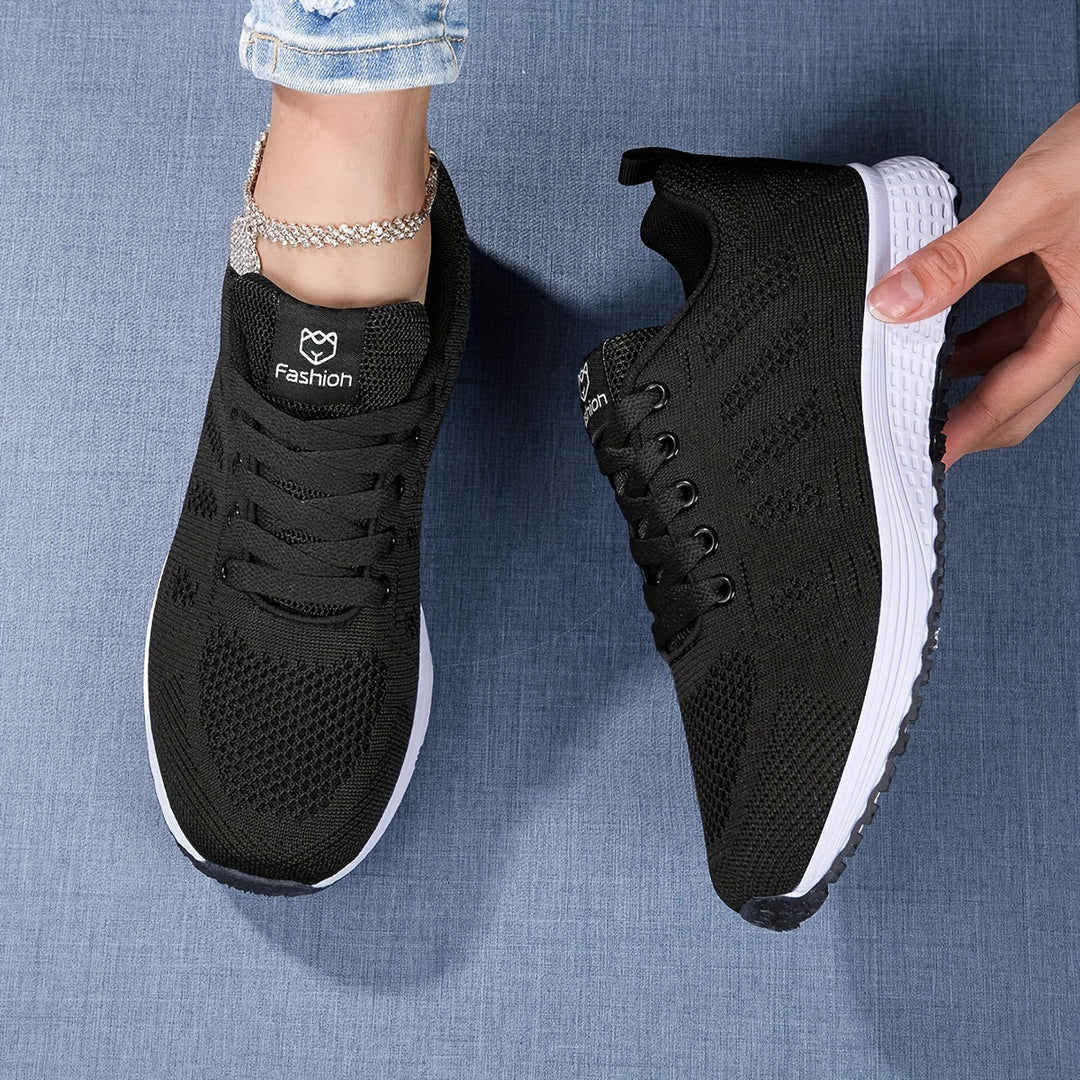 Aktiva Sneakers Dam | Andningsbar Mesh och Lättviktsdesign för Komfort 4