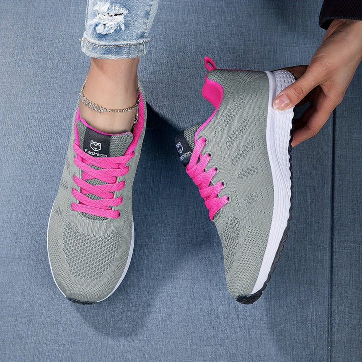 Aktiva Sneakers Dam | Andningsbar Mesh och Lättviktsdesign för Komfort 5
