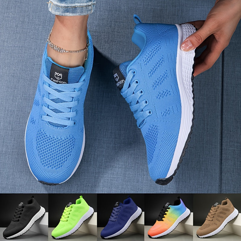 Aktiva Sneakers Dam | Andningsbar Mesh och Lättviktsdesign för Komfort 7