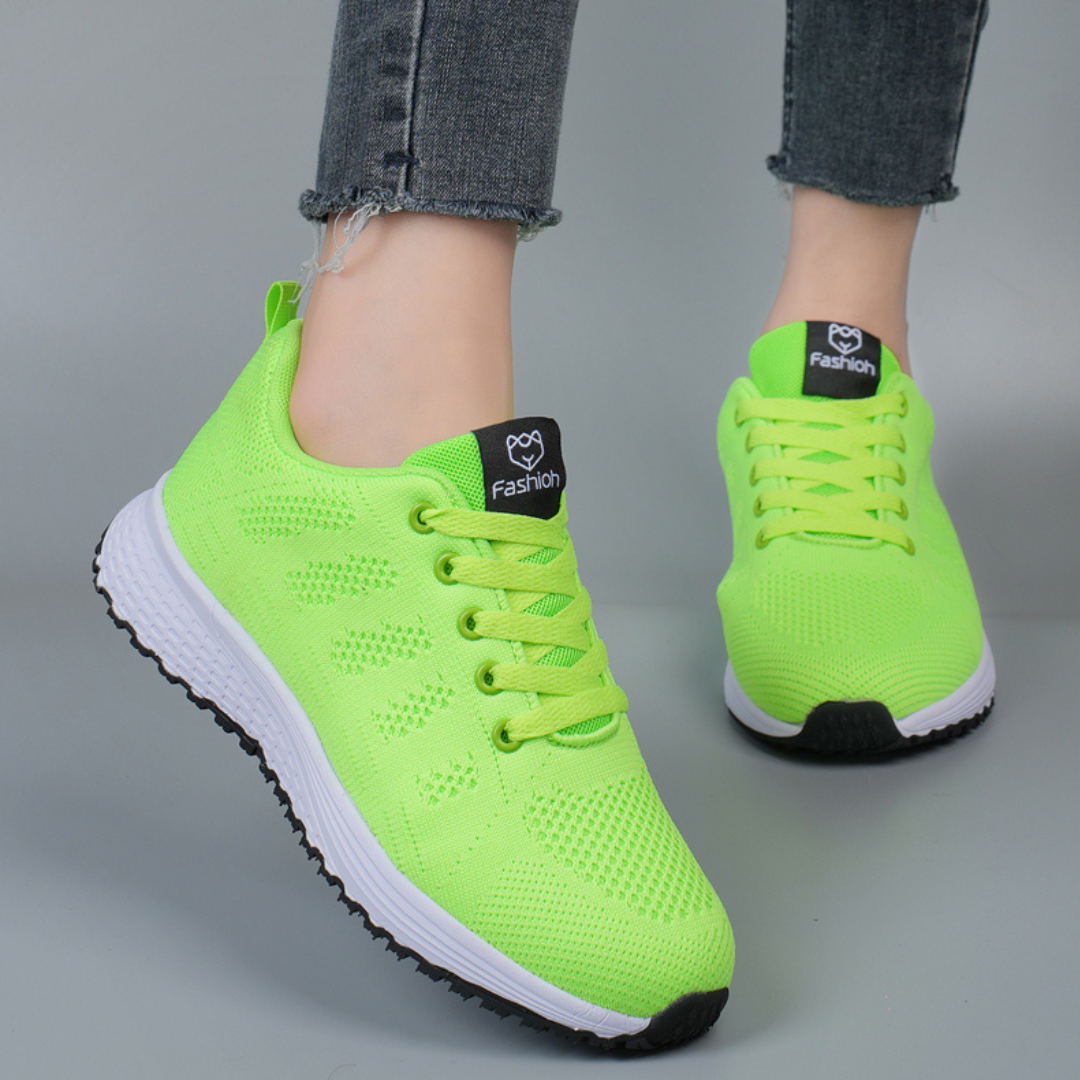 Aktiva Sneakers Dam | Andningsbar Mesh och Lättviktsdesign för Komfort 8