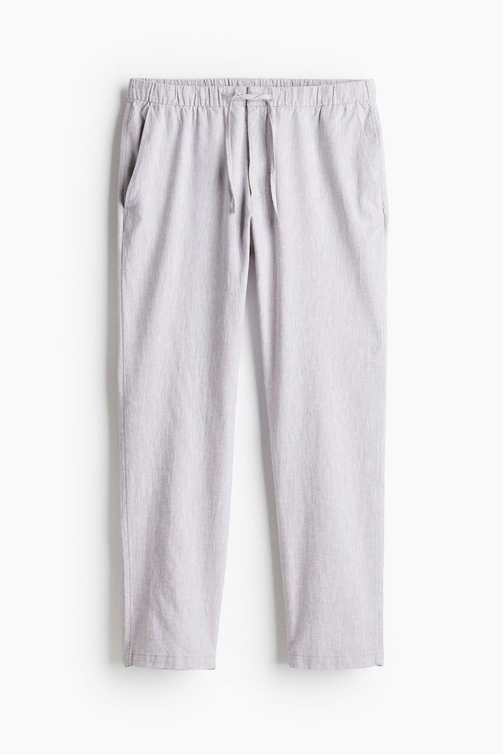 Avslappnade Byxor Herr | Mjukisbyxor med Elastisk Midja & Sidfickor | Snygg Casual Look för Komfort 10
