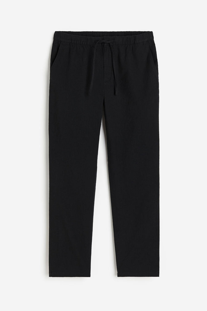 Avslappnade Byxor Herr | Mjukisbyxor med Elastisk Midja & Sidfickor | Snygg Casual Look för Komfort 11