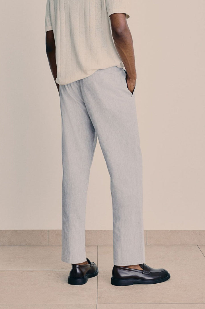 Avslappnade Byxor Herr | Mjukisbyxor med Elastisk Midja & Sidfickor | Snygg Casual Look för Komfort 8