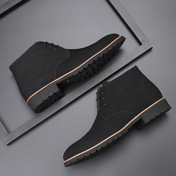 Chukka Ankelstövlar för Män med Trapper-sula &amp; Klassisk Snörning | Mångsidig Design för Stil och Komfort 0