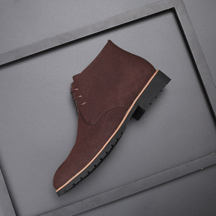 Chukka Ankelstövlar för Män med Trapper-sula &amp; Klassisk Snörning | Mångsidig Design för Stil och Komfort 2