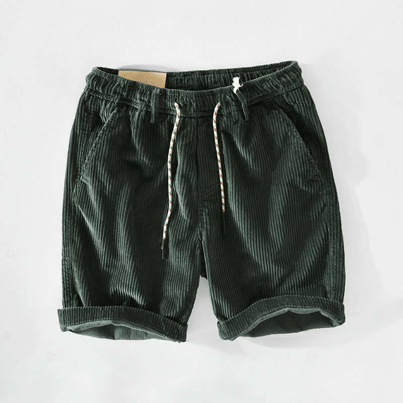 Cordshorts för Män | Lätt Passform i Mjukt Cord-Tyg | Perfekta för Varmt Väder och Avkopplande Dagar 3