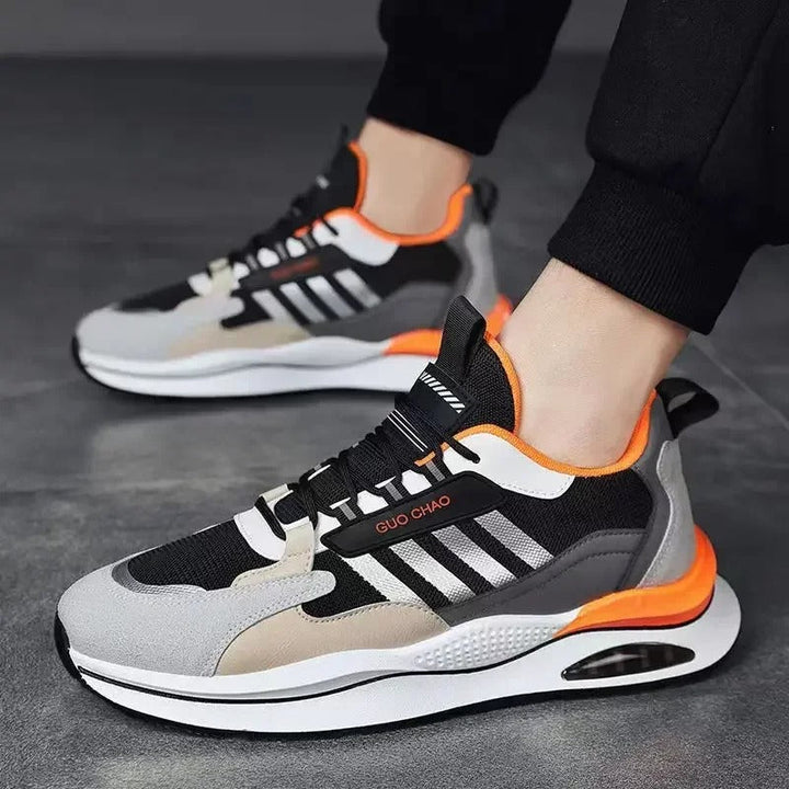 Dynamiska Sneakers Män | Flerfärgad Design med Chunky Sula | Stabilitet och Komfort för Aktiv Livsstil 2