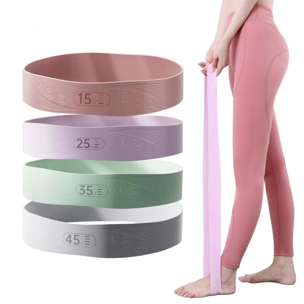 Elastiska Träningsband | Motståndsband med 5 Nivåer för Effektiv Träning