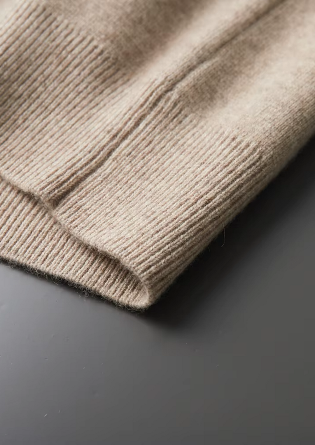 Elegant Cardigan med Dragkedja och Krage för Män | Mångsidig All-Säsongsplagg 8