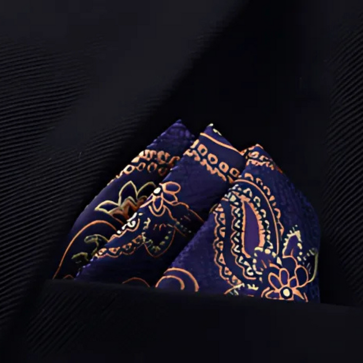Elegant Fickruta för Män | Fyrkantig Design med Tidlös Elegans | Perfekt för Formella Tillfällen 0
