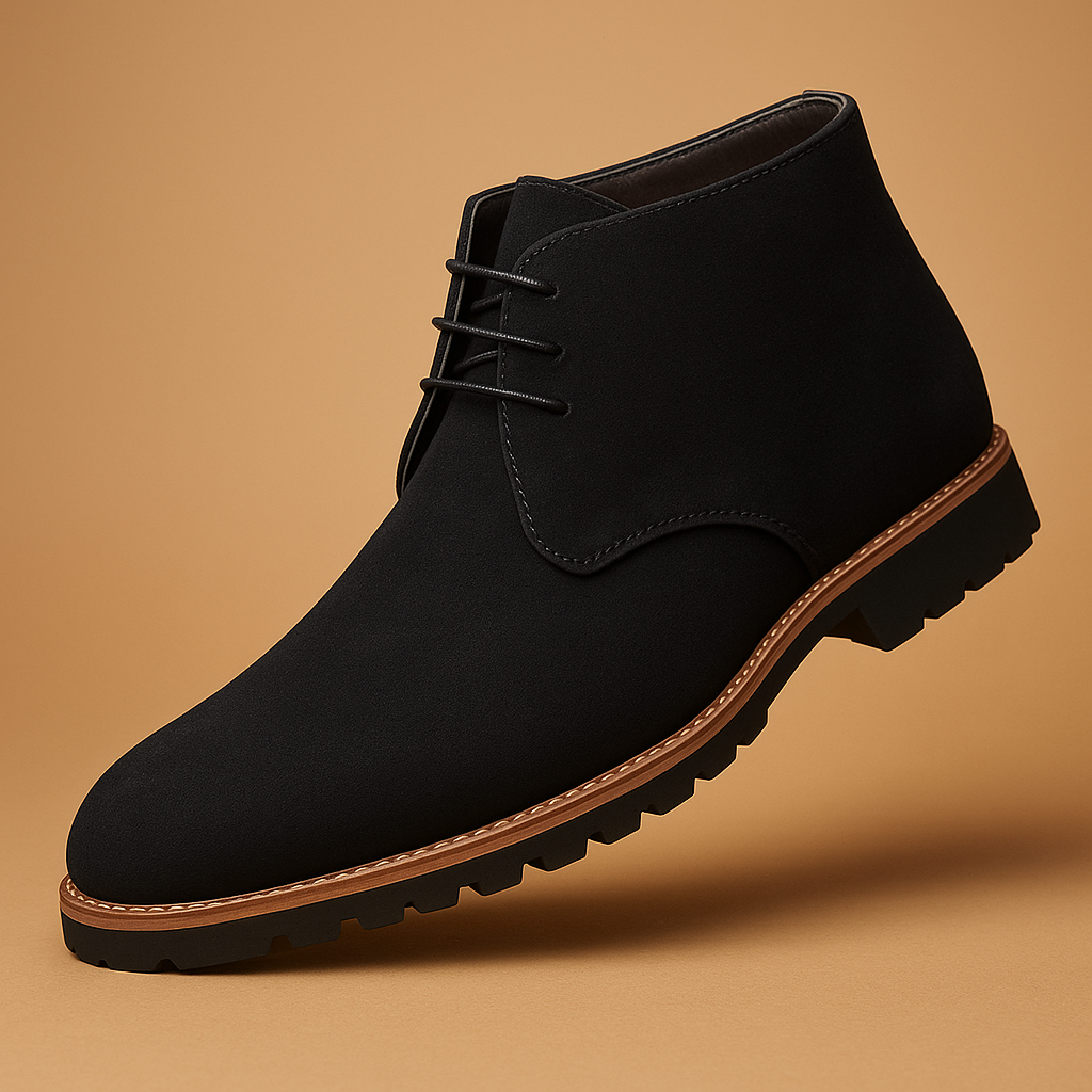 Elegant Herrskor | Andningsbara Formella Skor med Ergonomisk Passform | Perfekta för Affärsmöten och Formella Evenemang 0