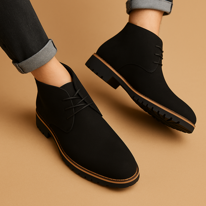 Elegant Herrskor | Andningsbara Formella Skor med Ergonomisk Passform | Perfekta för Affärsmöten och Formella Evenemang 1