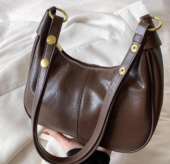Elegant Hobo-väska för Kvinnor med Justerbar Axelrem &amp; Dragkedja | Perfekt för Vardag och Utekvällar 5