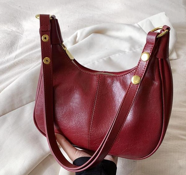 Elegant Hobo-väska för Kvinnor med Justerbar Axelrem &amp; Dragkedja | Perfekt för Vardag och Utekvällar 6