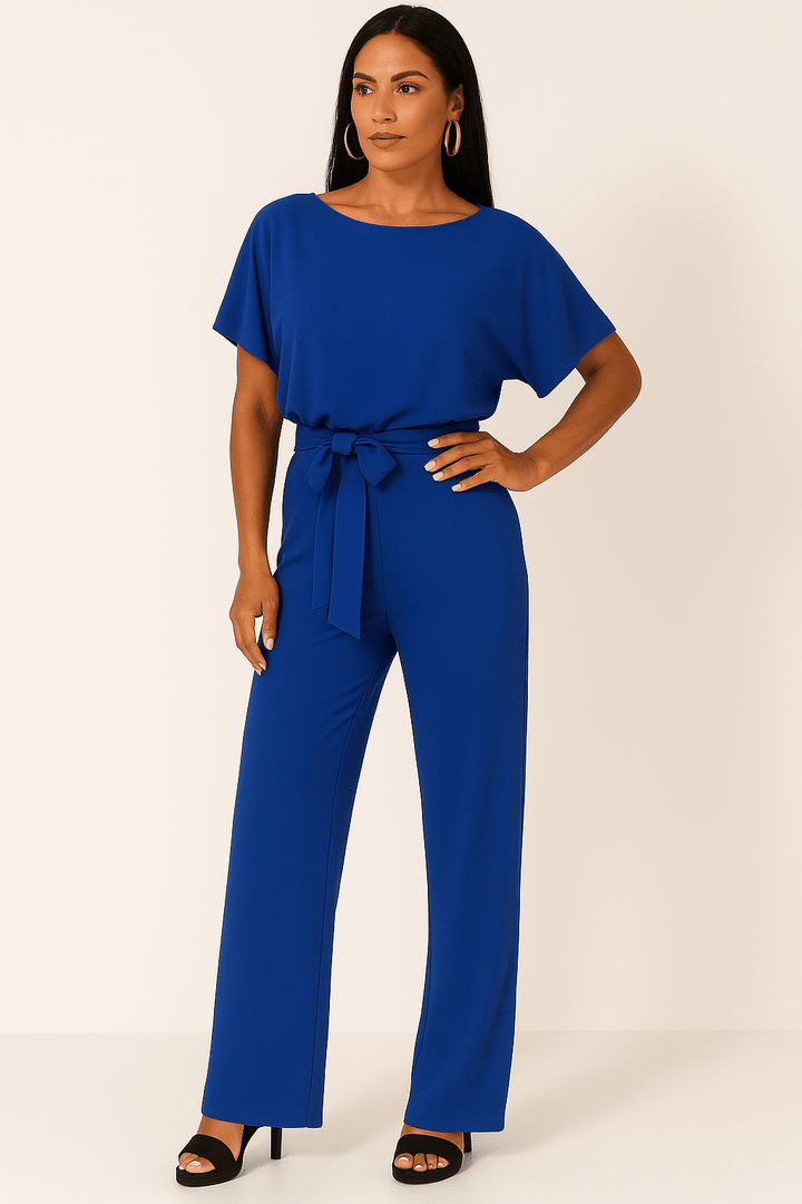 Elegant Jumpsuit För Kvinnor Med Justerbar Midja | Mångsidig Outfit För Stilfulla Tillfällen 4