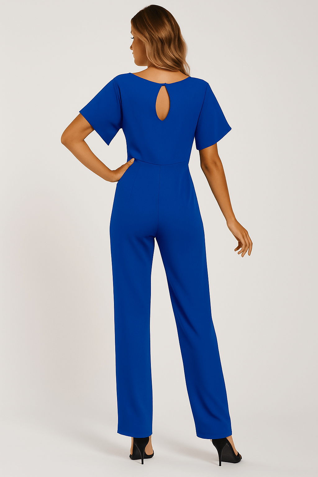Elegant Jumpsuit För Kvinnor Med Justerbar Midja | Mångsidig Outfit För Stilfulla Tillfällen 5