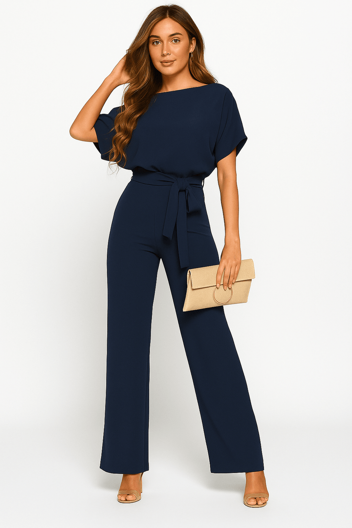 Elegant Jumpsuit För Kvinnor Med Justerbar Midja | Mångsidig Outfit För Stilfulla Tillfällen 6