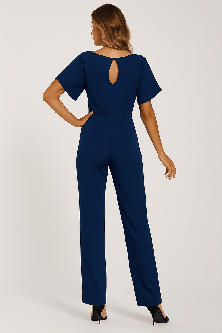 Elegant Jumpsuit För Kvinnor Med Justerbar Midja | Mångsidig Outfit För Stilfulla Tillfällen 7