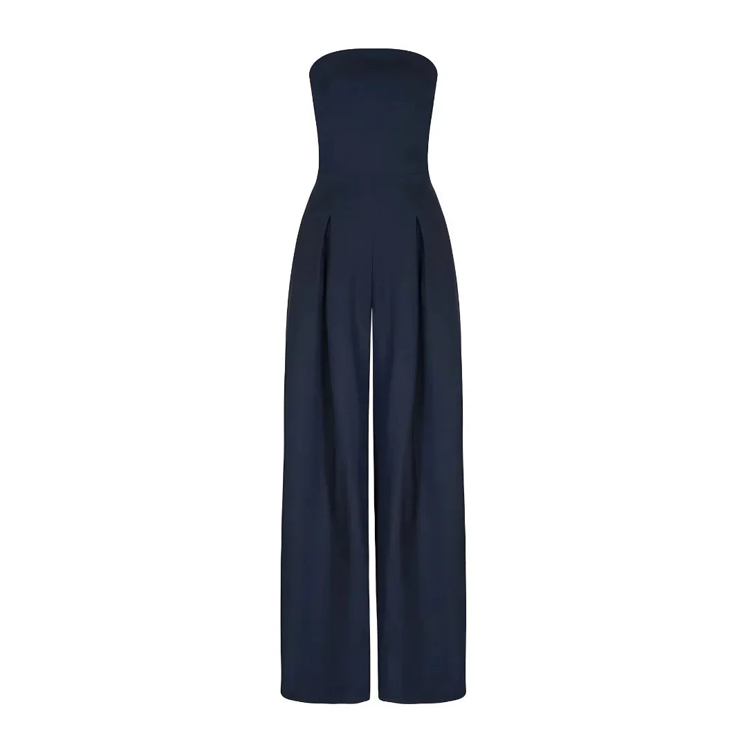 Elegant Jumpsuit | Axelbandslös Midjeskulpterande Design för Sofistikerad Look 2