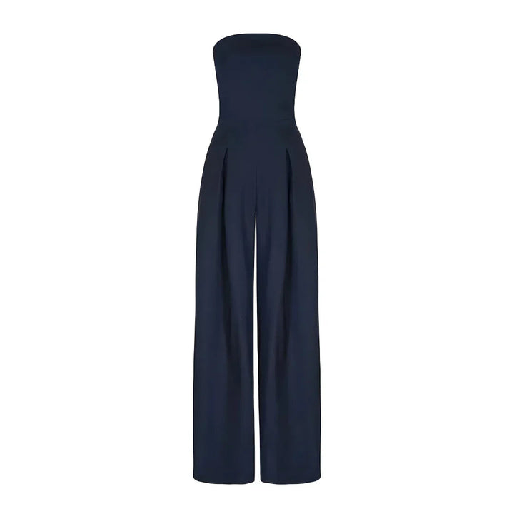 Elegant Jumpsuit | Axelbandslös Midjeskulpterande Design för Sofistikerad Look 2