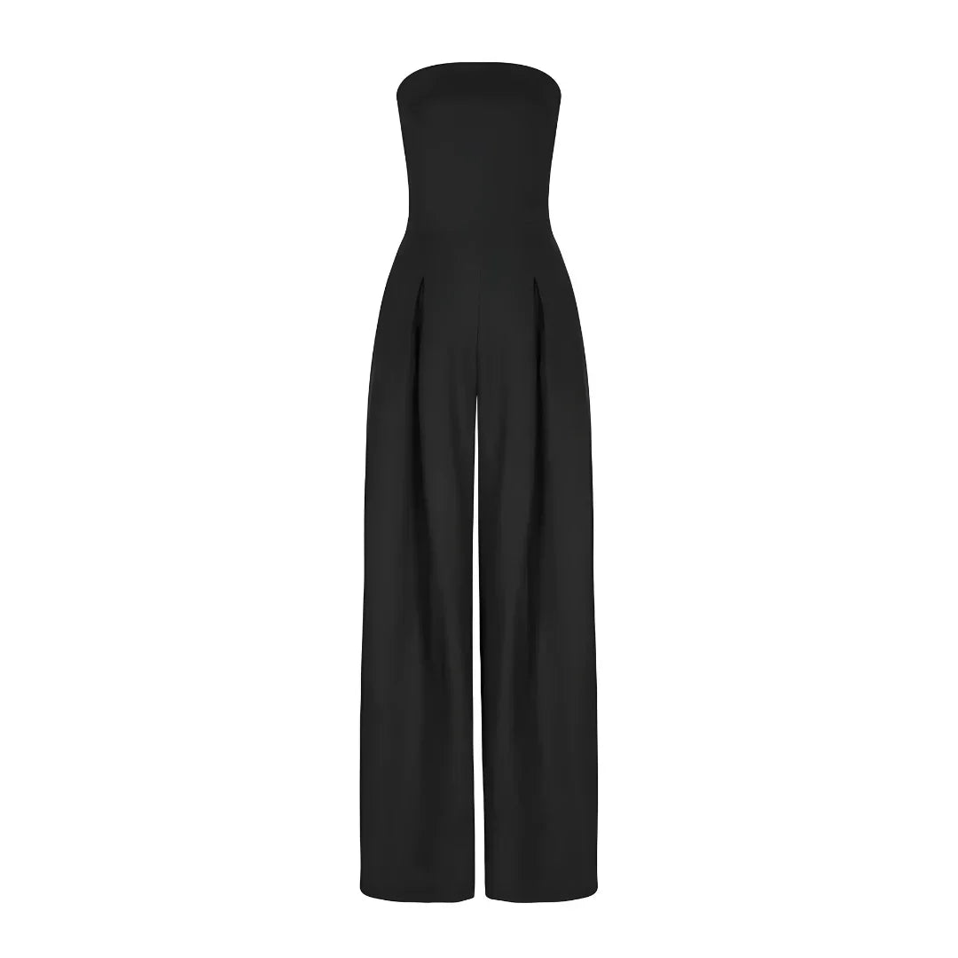 Elegant Jumpsuit | Axelbandslös Midjeskulpterande Design för Sofistikerad Look 4