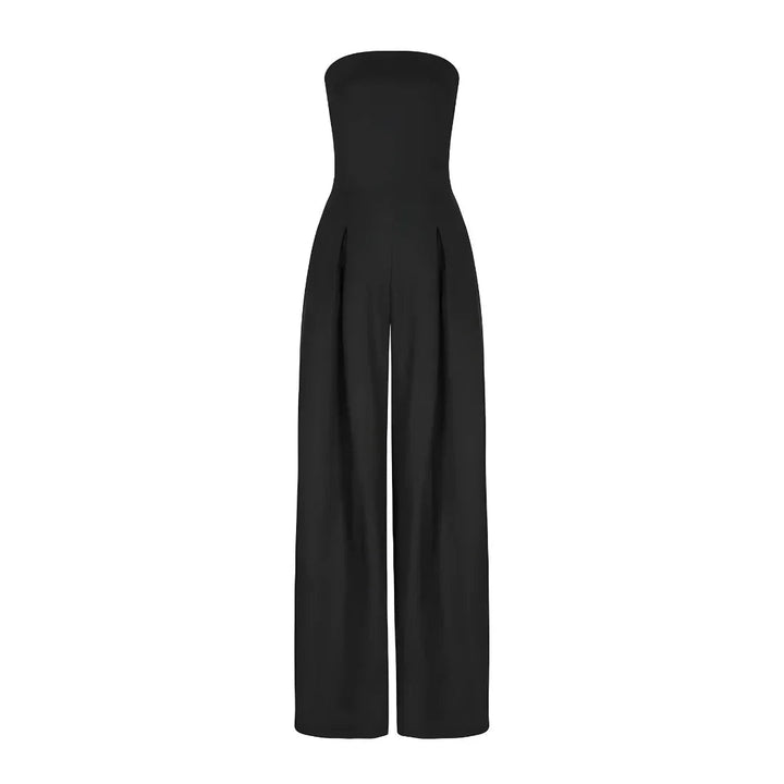 Elegant Jumpsuit | Axelbandslös Midjeskulpterande Design för Sofistikerad Look 4