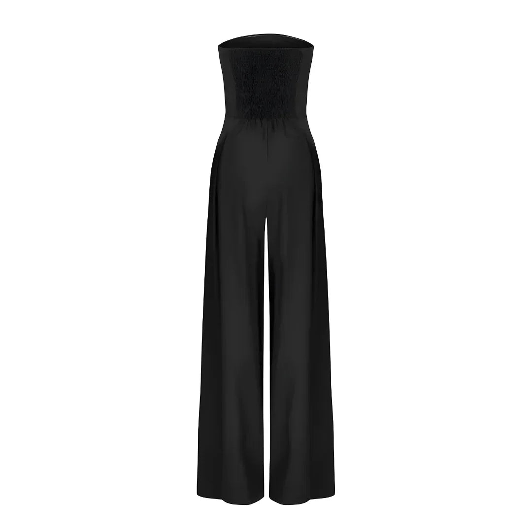 Elegant Jumpsuit | Axelbandslös Midjeskulpterande Design för Sofistikerad Look 5