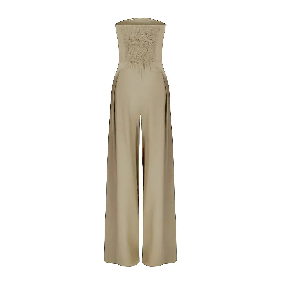 Elegant Jumpsuit | Axelbandslös Midjeskulpterande Design för Sofistikerad Look 8
