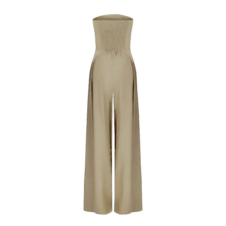 Elegant Jumpsuit | Axelbandslös Midjeskulpterande Design för Sofistikerad Look 8