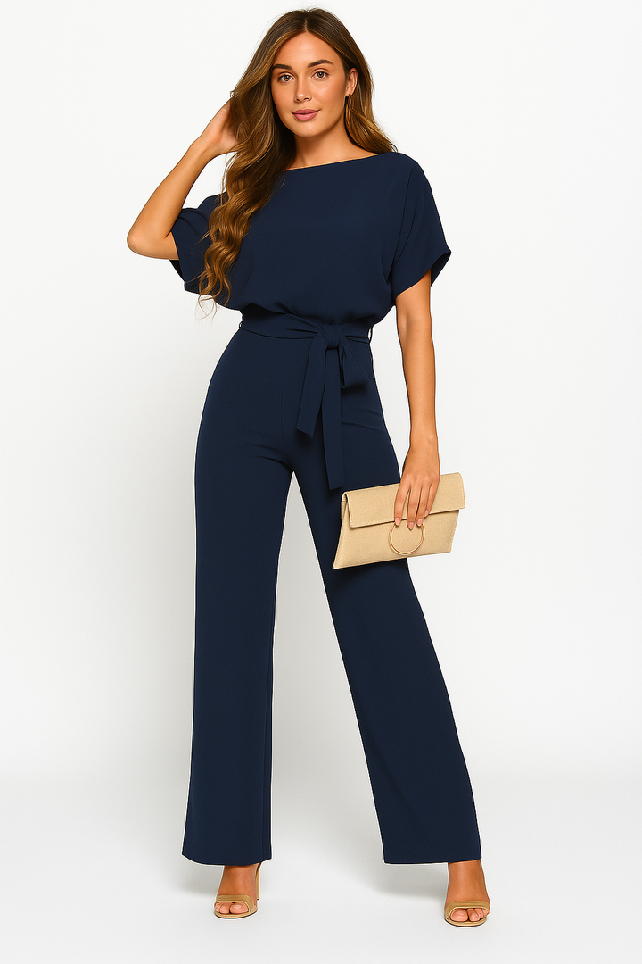 Elegant Jumpsuit för Kvinnor med Justerbart Knytband | Perfekt för Dags- och Kvällsevenemang 6