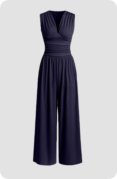 Elegant Jumpsuit för Kvinnor med Smickrande Passform | Ärmlös Design för Stil och Komfort 4