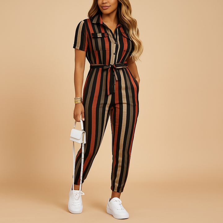 Elegant Jumpsuit med Knappdetaljer för Kvinnor | Mångsidig Design för Vardagselegans 3