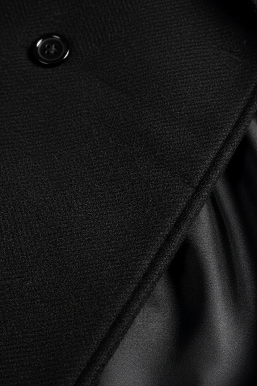 Elegant Kappa för Män | Dubbelknäppt Design med Hållbar Polyester för Mångsidighet 2