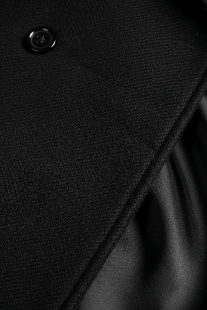 Elegant Kappa för Män | Dubbelknäppt Design med Hållbar Polyester för Mångsidighet 2