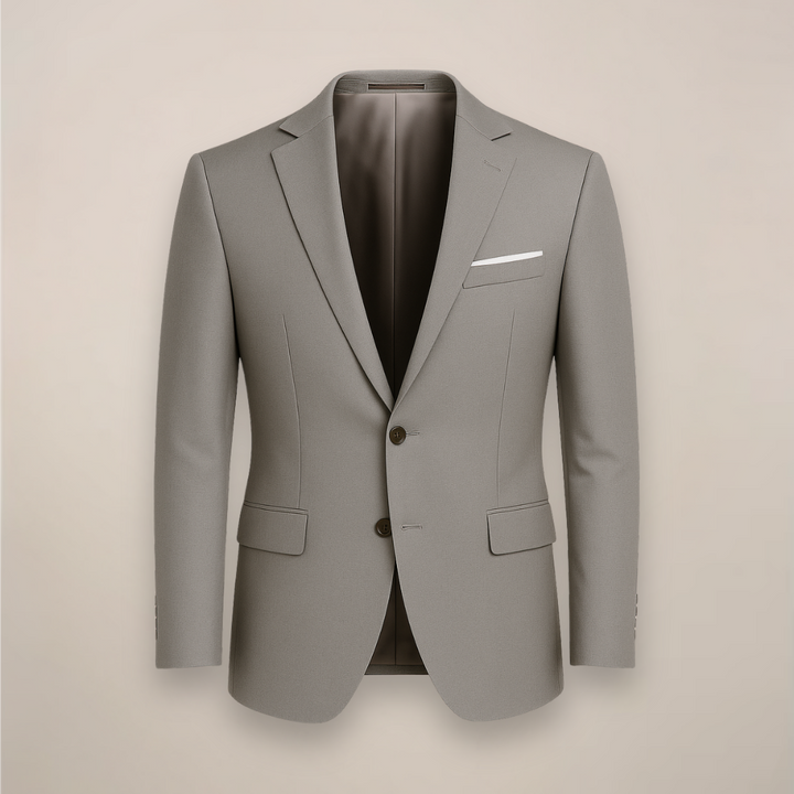 Elegant Kavaj | Slim Fit Formell Kavaj med Enkelknäppt Design | Mångsidig Kavaj för Affärsmöten och Fester 1
