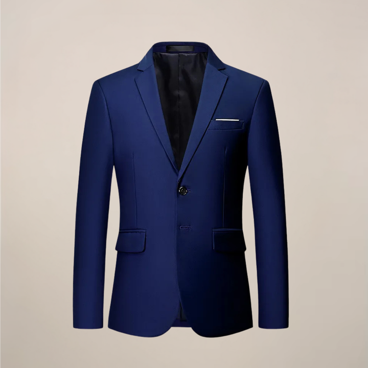 Elegant Kavaj | Slim Fit Formell Kavaj med Enkelknäppt Design | Mångsidig Kavaj för Affärsmöten och Fester 3