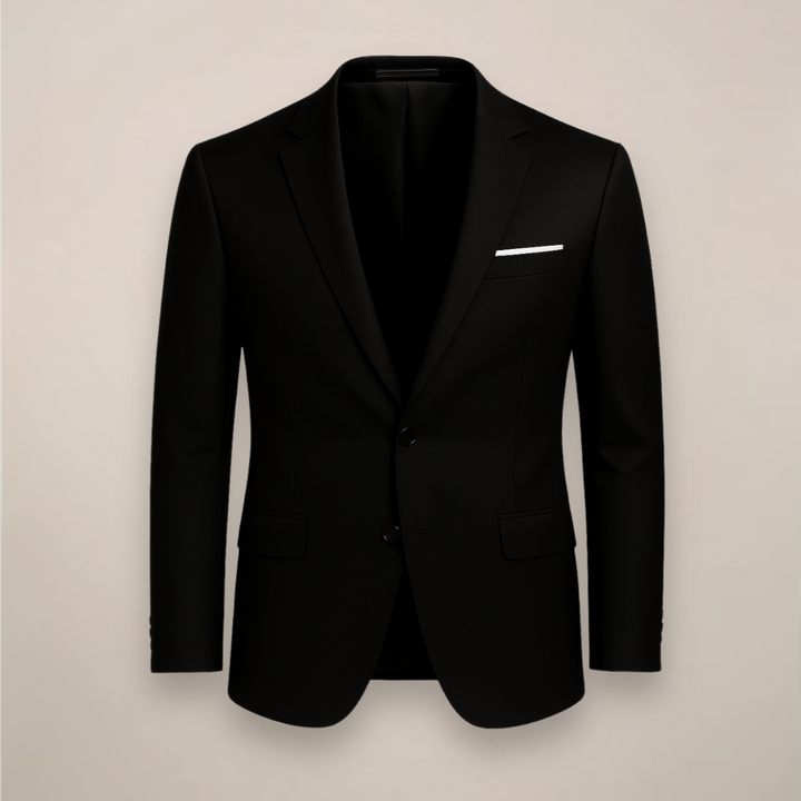 Elegant Kavaj | Slim Fit Formell Kavaj med Enkelknäppt Design | Mångsidig Kavaj för Affärsmöten och Fester 5