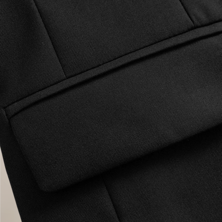 Elegant Kavaj | Slim Fit Formell Kavaj med Enkelknäppt Design | Mångsidig Kavaj för Affärsmöten och Fester 6