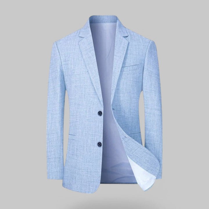 Elegant Kavaj | Slimmad Design med Två Knappar | Perfekt för Affärsmöten och Fritid 0