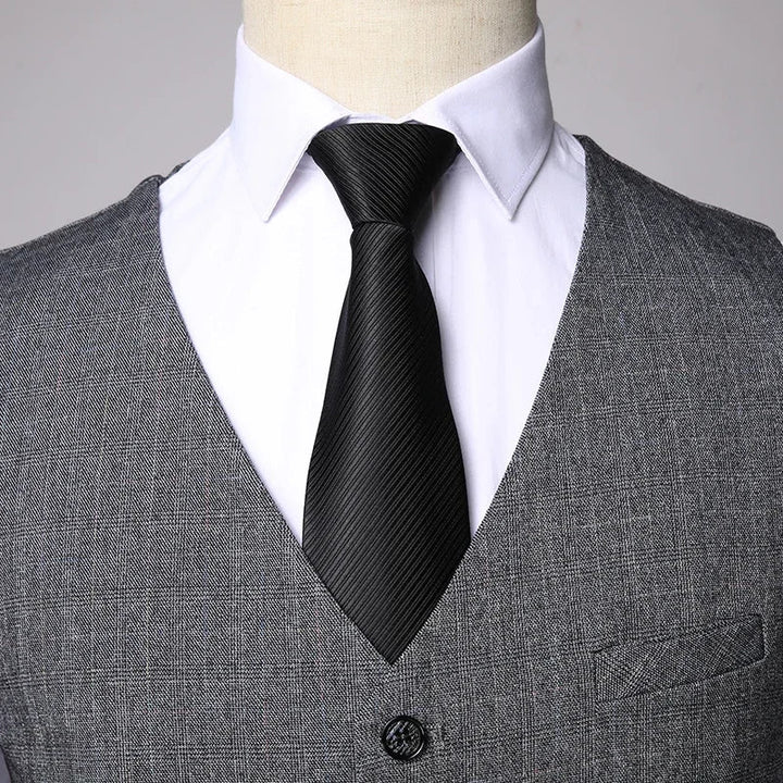 Elegant Kostym Herr | 3-delad Slim Fit med Modern Siluett | Perfekt för Formella Evenemang 3