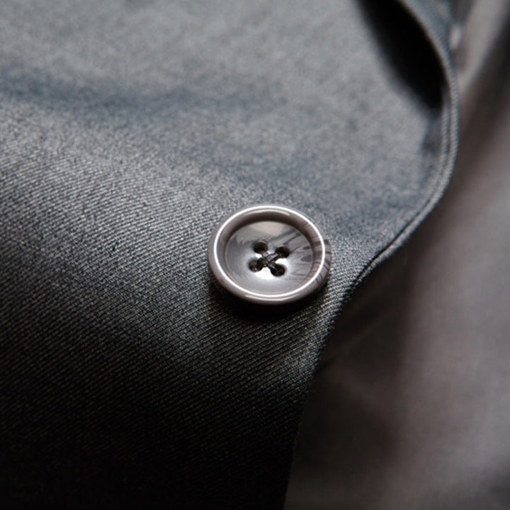 Elegant Kostymset | Slim Fit 3-delad Kostym med Väst | Perfekt för Bröllop och Formella Evenemang 4
