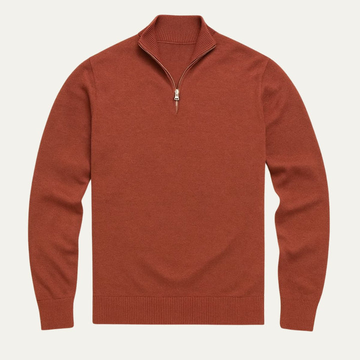 Elegant Kvartströja för Män med Dragkedja | Modern Design för Komfort och Stil 1