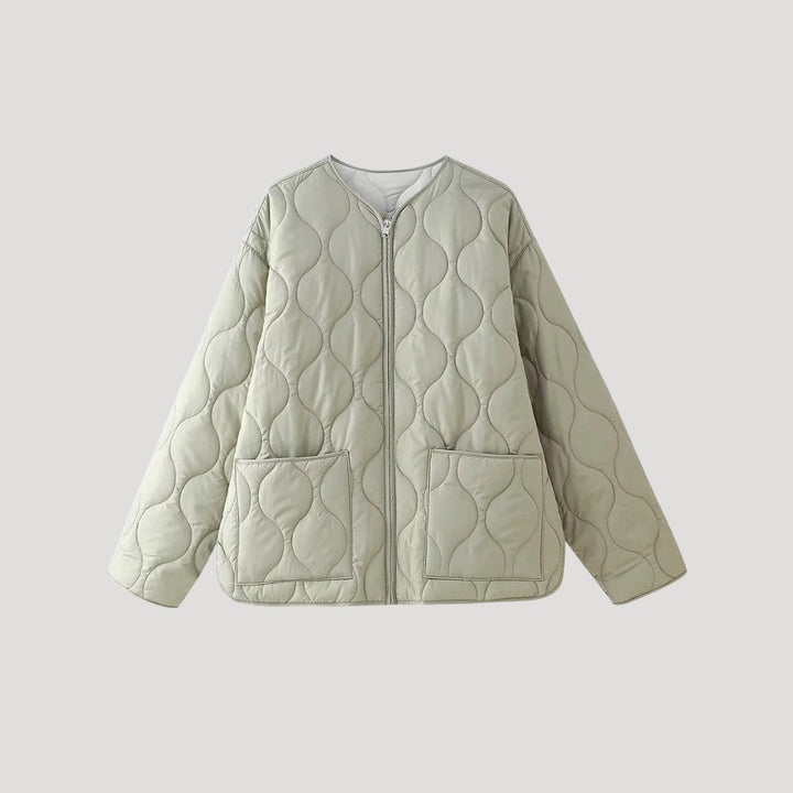 Elegant Kviltad Jacka för Kvinnor med Lätt Vaddering | Modern Design för Vardagsbruk 0