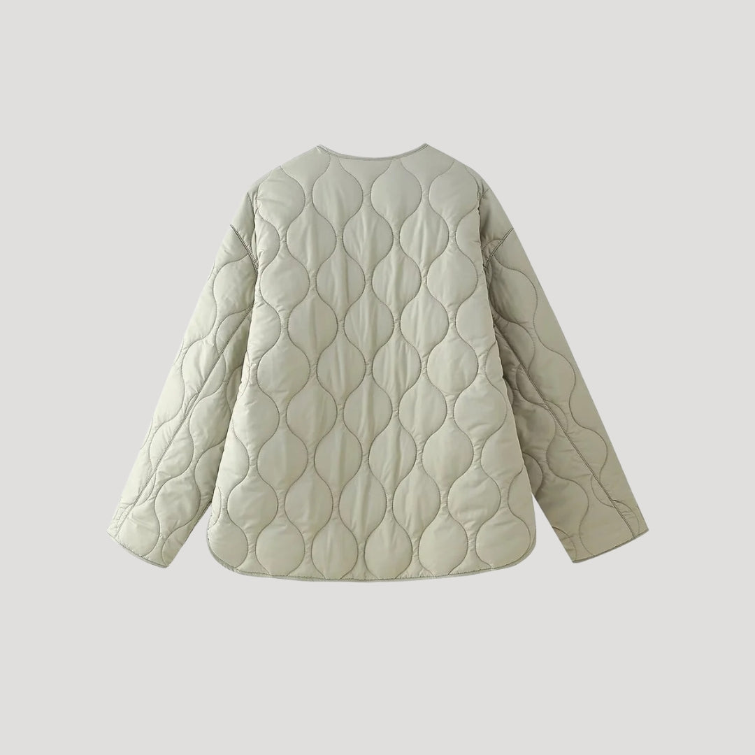 Elegant Kviltad Jacka för Kvinnor med Lätt Vaddering | Modern Design för Vardagsbruk 1