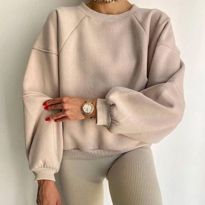 Elegant Lindex | Stickad Dam Tröja med Rund Hals och Mjuk Känsla | Perfekt för Vardagsstil 3